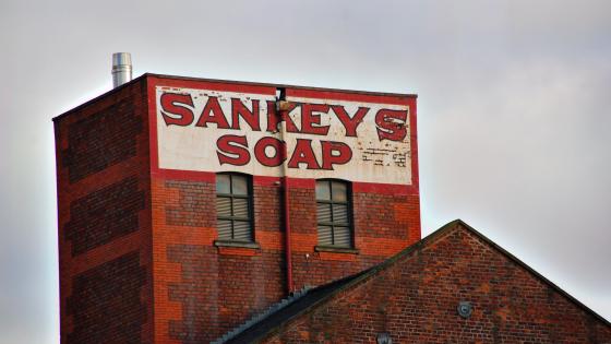Sankeys Soap factory building in Manchester