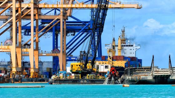 Port Louis Harbor, Mauritius